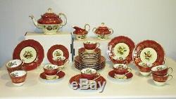 Rare Antique Tiffany Spode Copeland Dessert Service Set 39 Pieces China England