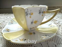 Rare Shelley China Cups & Saucers Set of 12 Assorted