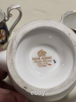 Rare Vintage Royal Albert Bone China Teapot And Creamer Heirloom