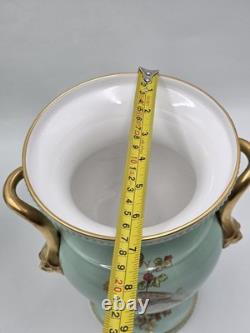 Rare Vintage Spode England Bone China Bird Garniture Urn Vase Bowl Set 3Pc