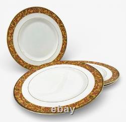 Rare Wedgwood Persia Dinner Plates Set of 4 Bone China England 10¾ 1997