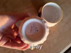 Red Admiral Bone China England Cream & Sugar Dish