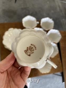 Rosina Bone China Made In England Set Of 8