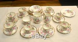 Roslyn Fine Bone China Sweet Romance Tea Cup Set Made in England