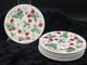 Roy Kirkham Alpine Strawberry Bee Salad Plates Set 6 Fine Bone China England