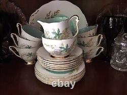 Royal Adderley Bone China Tea Set 21-Piece Set Vintage England