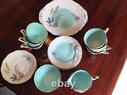 Royal Adderley Bone China Tea Set 21-Piece Set Vintage England