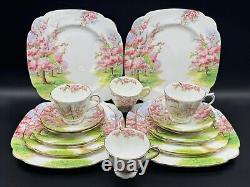 Royal Albert Blossom Time 5 Piece Place Setting x 4 Bone China England 20 Pieces