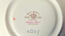 Royal Albert Bone China England Chelsea Bird Tea set of 4 Cup & Saucer