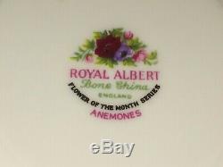 Royal Albert Bone China England Flower Of The Month Series Complete 12 sets