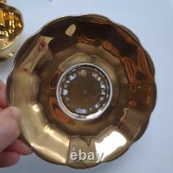 Royal Albert Bone China England Gold Tea Cup Saucer Set