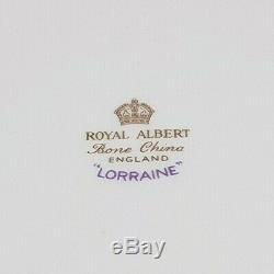 Royal Albert Bone China England LORRAINE Eleven (11) Piece Tea Set ORP $900