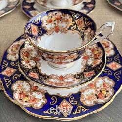 Royal Albert Bone China England Teacups Saucers & Dessert Plates Service For 6