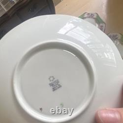 Royal Albert Bone China Floral Dinner Set Cups Saucers Square Plates England