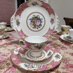 Royal Albert Bone China Lady Carlyle New Tea Set Of 5 Pieces England