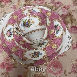 Royal Albert Bone China Lady Carlyle New Tea Set Of 5 Pieces England