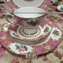 Royal Albert Bone China Lady Carlyle New Tea Set Of 5 Pieces England