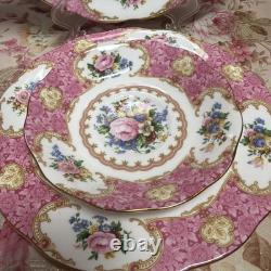 Royal Albert Bone China Lady Carlyle New Tea Set Of 5 Pieces England