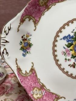 Royal Albert Bone China Lady Carlyle New Tea Set Of 5 Pieces England