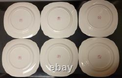 Royal Albert Bone China'Petit Point' Plates Saucers 15 pc lot England 1932-1997