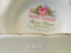 Royal Albert Bone China Tea Set (8 Pieces) Tranquility From England