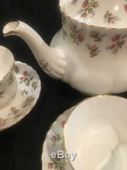 Royal Albert Bone China Winsome Teapot & Tea Set England