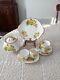 Royal Albert Bone China -yellow Tea Rose Pattern 24 Piece Tea Set- England