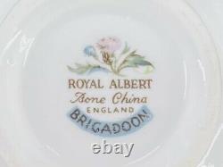 Royal Albert Brigadoon 5 Piece Place Setting x 4 Bone China England 20 Pieces