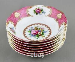 Royal Albert China Lady Carlyle 8 Place Setting Dinner Service 32 Pieces