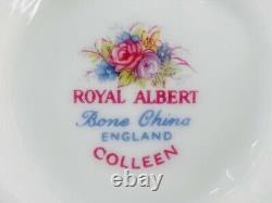 Royal Albert Colleen 5 Piece Place Setting x 4 Bone China England 20 Pieces