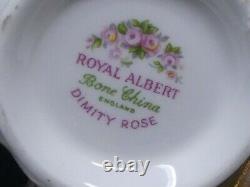 Royal Albert Dimity Rose 4-5 Piece Place Setting England Bone China