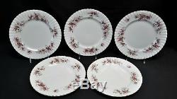 Royal Albert England Bone China Lavender Rose Set of 12 Dinner Plates