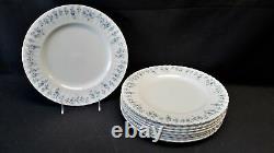 Royal Albert England Bone China Memory Lane Set of 8 Dinner Plates
