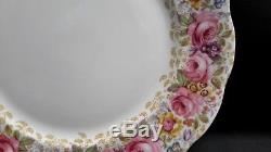 Royal Albert England Bone China Serena Set of 7 Dinner Plates