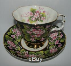 Royal Albert England Bone China Teacup & Saucer Canada Provincial Flowers 12Set+