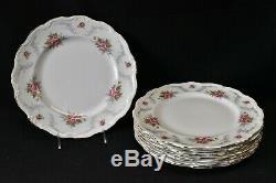 Royal Albert England Bone China Tranquillity Set of 8 Dinner Plates