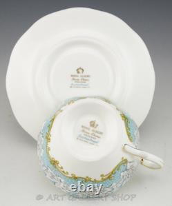 Royal Albert England ENCHANTMENT CUPS AND SAUCERS Set of 4 Unused