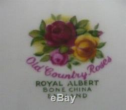 Royal Albert England Old Country Roses Bone China 23 Piece Tea Set Service for 6