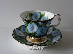 Royal Albert Flora Series Tea Cup & Saucer Set of 5 Bone China England