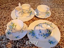 Royal Albert Forget Me Not Bone China Set Made in England