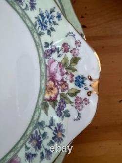 Royal Albert Hartington England Bone China 24pc Tea Set Cups Saucers Plates