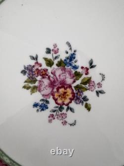 Royal Albert Hartington England Bone China 24pc Tea Set Cups Saucers Plates