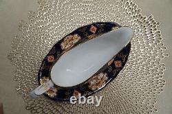 Royal Albert Heirloom Gravy Boat & Underplate Set Bone China England