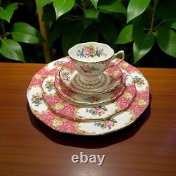Royal Albert Lady Carlyle Bone China England 23 Piece Tea Set Unused Complete