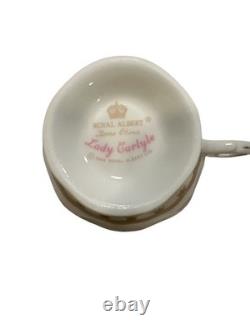 Royal Albert Lady Carlyle Bone China England 23 Piece Tea Set Unused Complete