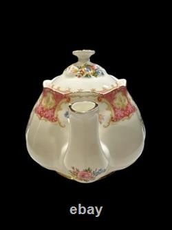 Royal Albert Lady Carlyle Bone China England 23 Piece Tea Set Unused Complete