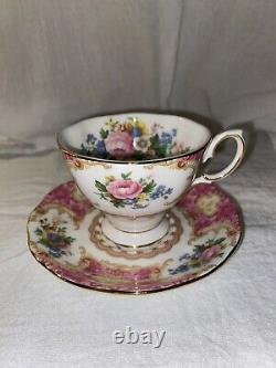 Royal Albert Lady Carlyle Cup and Saucer Bone China England Collectible Teacup