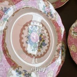 Royal Albert Lady Carlyle Round Plate Set of 6 Bone China Made in England