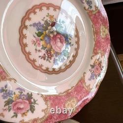 Royal Albert Lady Carlyle Round Plate Set of 6 Bone China Made in England