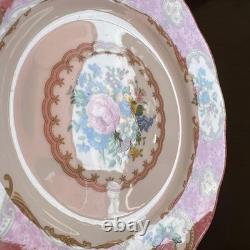 Royal Albert Lady Carlyle Round Plate Set of 6 Bone China Made in England